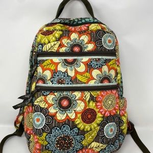 Vera Bradley Backpack and Wallet in Ditty  Flower Shower